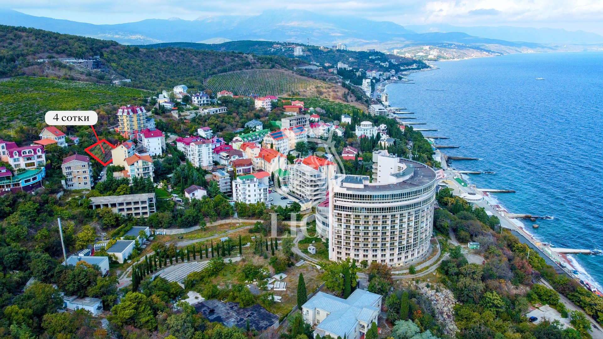 Участок 4 сот. Блокированная жилая застройка, Лазурное — фото 4